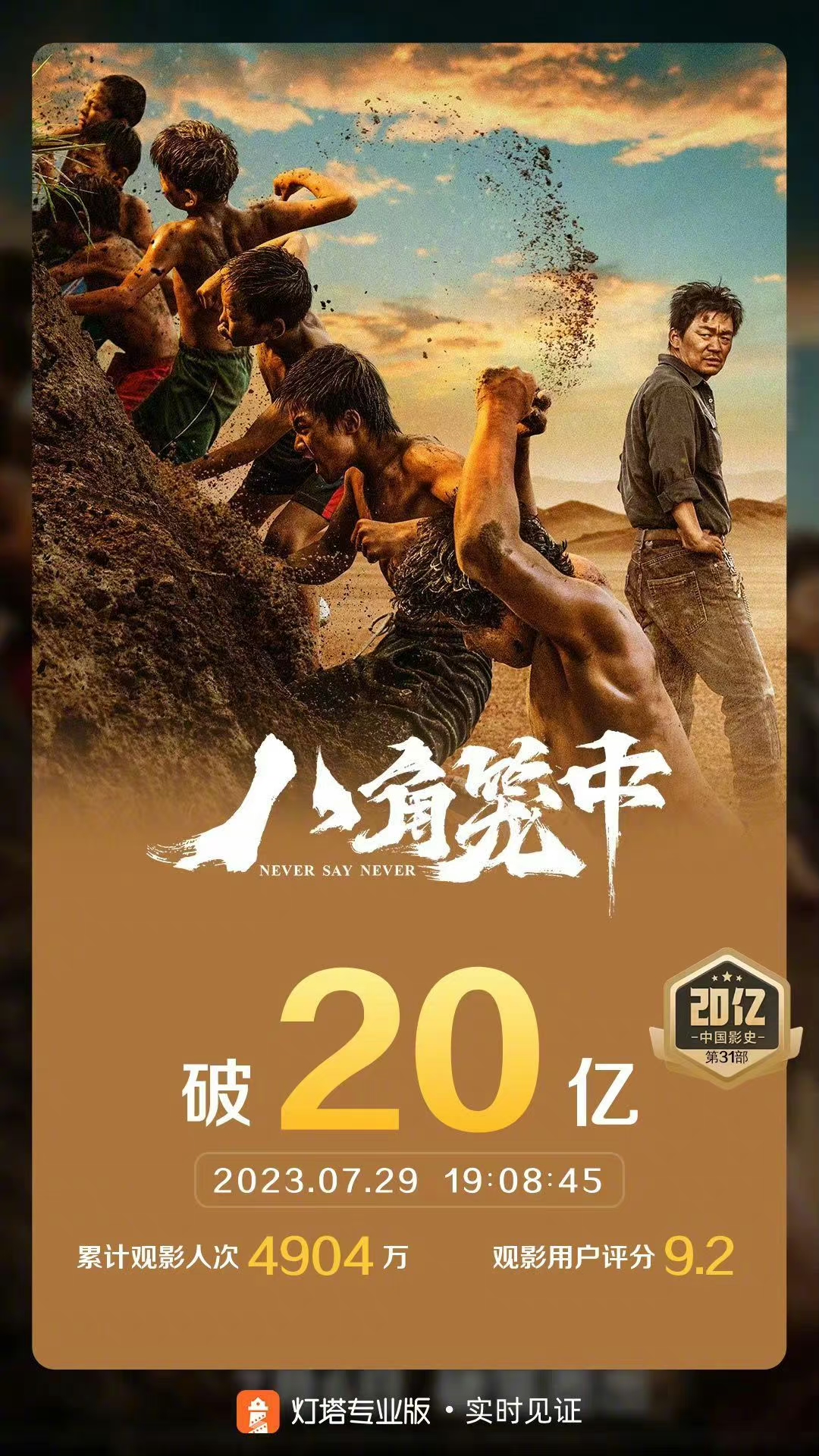 八角笼中实时电影票房排行榜最新-八角笼中电影票房实时更新及排名情况