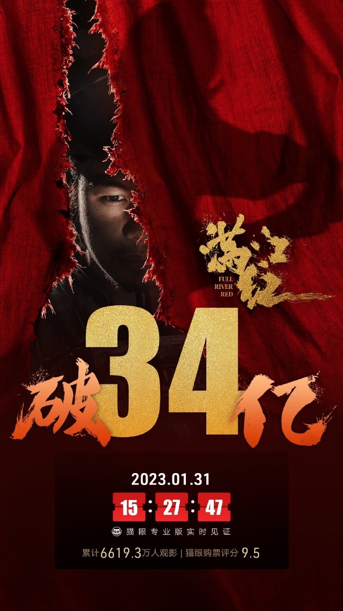 《满江红》票房实时排行榜-《满江红》最新票房数据与市场表现分析