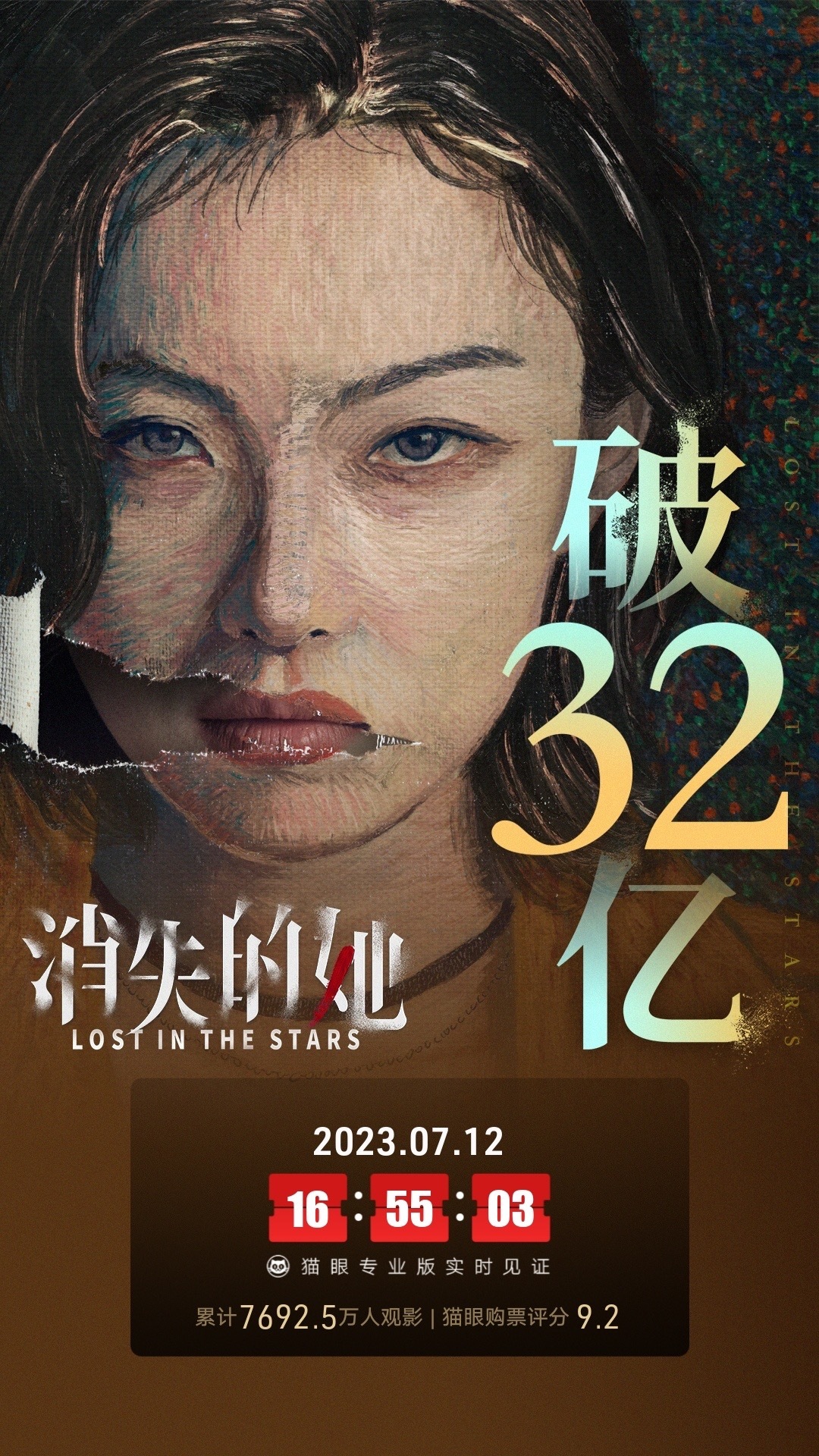 《消失的她》电影票房实时排行榜-《消失的她》最新票房数据与市场表现分析