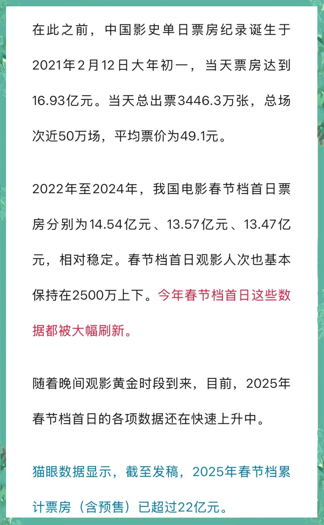 春节电影票房排行榜实时更新-2024春节档电影票房排名及热门影片分析