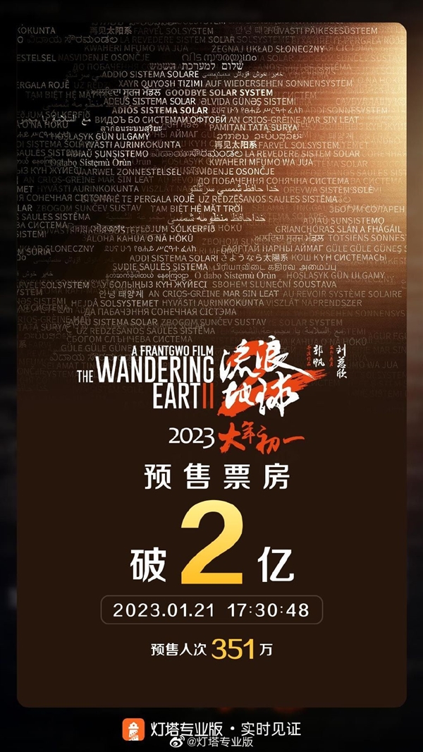 《流浪地球2》实时票房排行榜公布-《流浪地球2》最新电影票房排名及分析